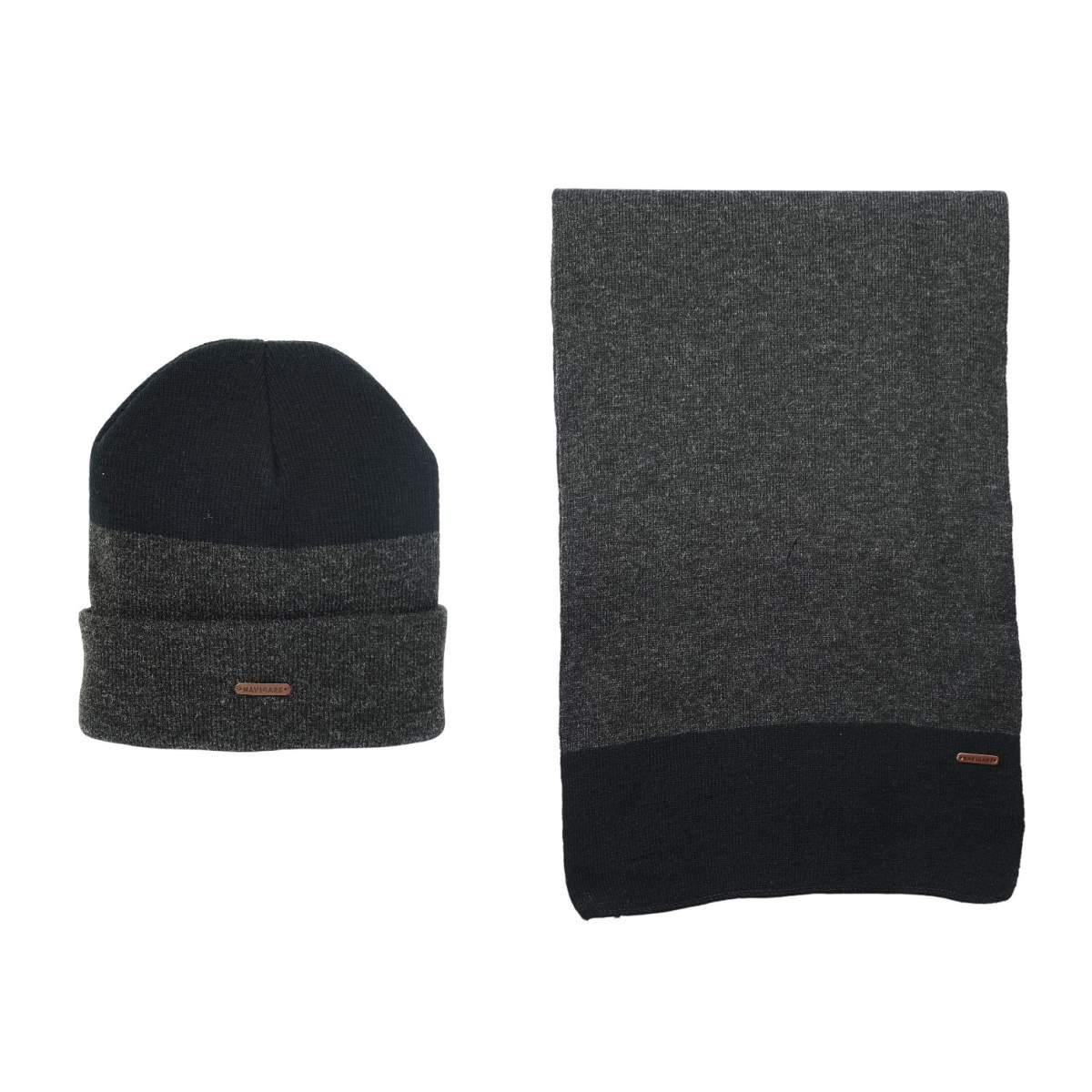 Set coordinato uomo sciarpa e cappello Navigare