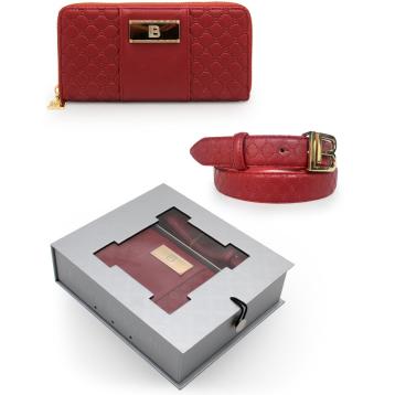 Set donna portafogli e cintura in confezione regalo Laura Biagiotti
