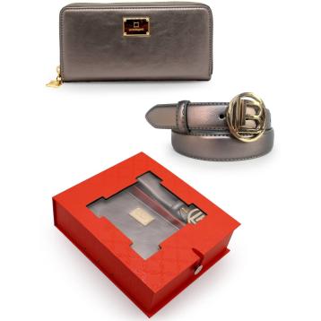 Set donna portafogli e cintura in confezione regalo Laura Biagiotti