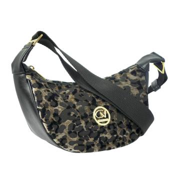 Tracollina donna Capoverde in tessuto maculato cangiante Made in Italy