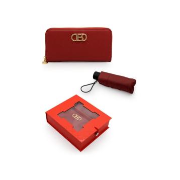 Set donna portafogli e ombrello in confezione regalo Laura Biagiotti