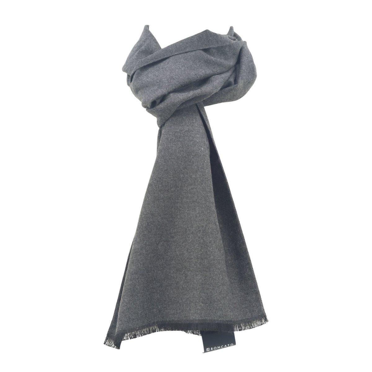 Sciarpa uomo tinta unita in viscosa Roncato
