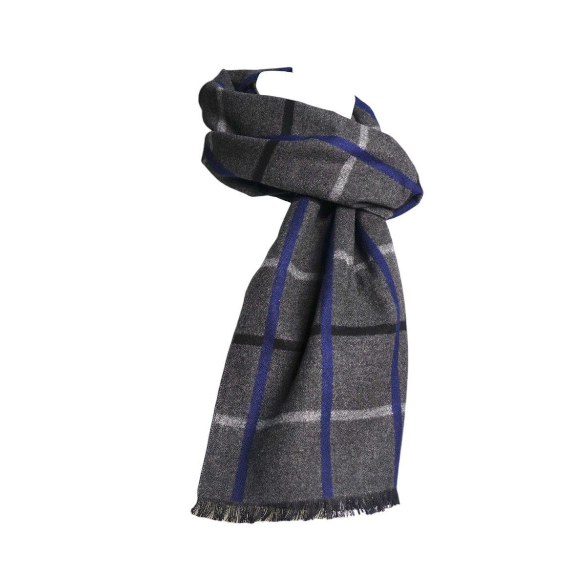 Sciarpa uomo a quadri in viscosa Roncato
