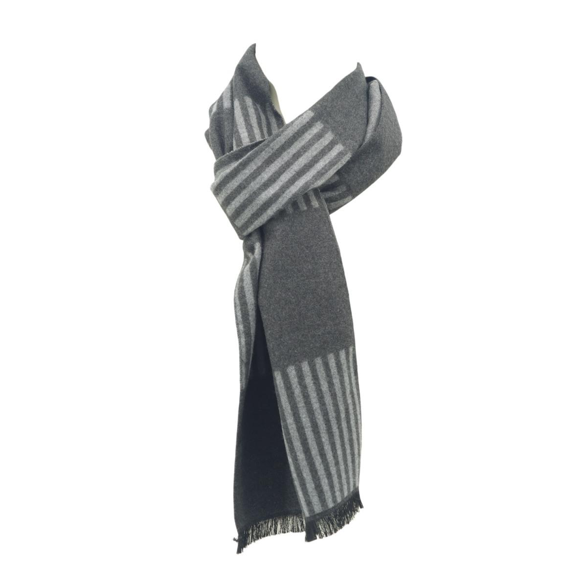 Sciarpa uomo a righe in viscosa Roncato