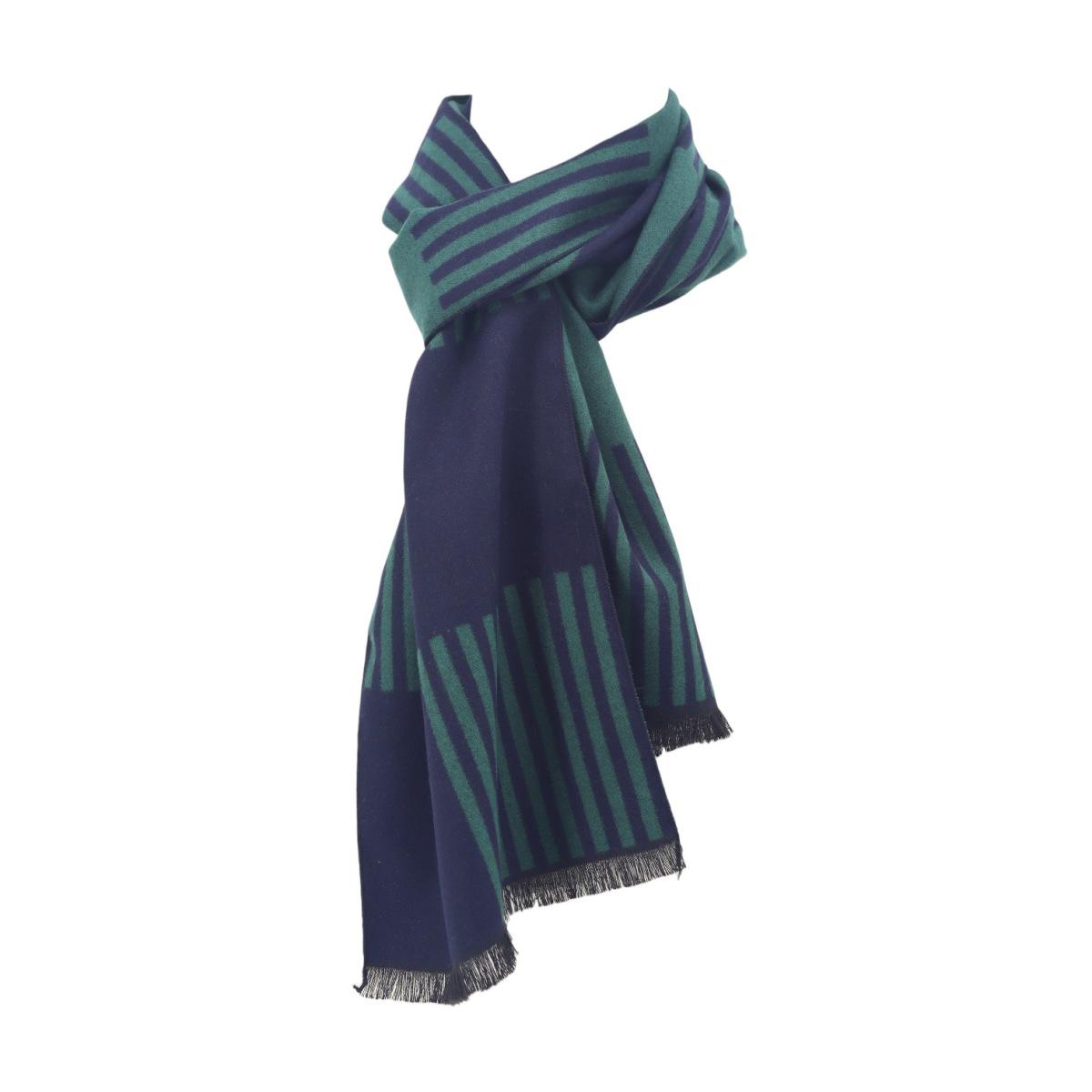 Sciarpa uomo a righe in viscosa Roncato