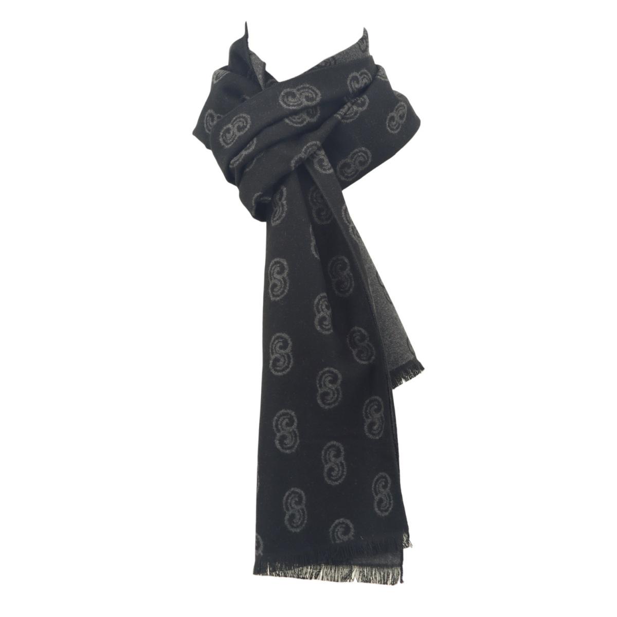 Sciarpa uomo motivo stilizzato in viscosa Roncato