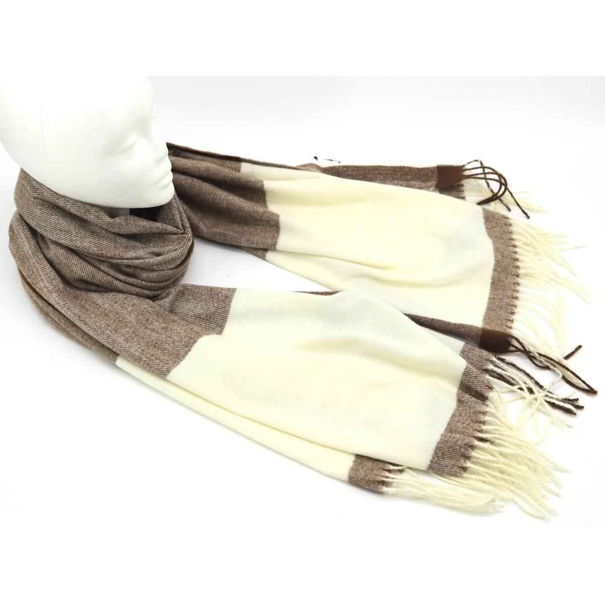 Sciarpa donna motivo a righe in lana,poliestere e viscosa Roncato