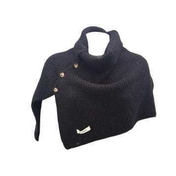 Mantellina donna a tinta unita in lana, poliestere e viscosa Roncato