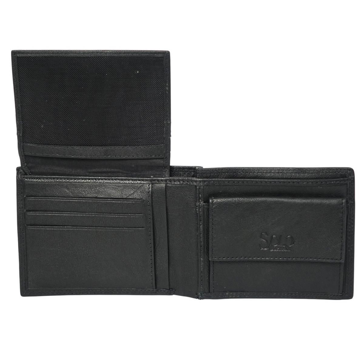 Portafogli uomo in pelle Solo Soprani