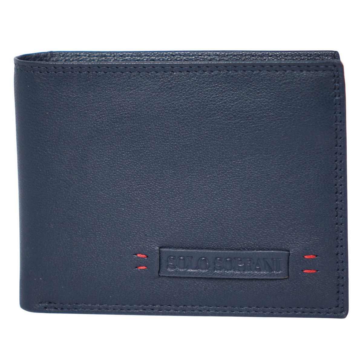 Portafogli uomo in pelle Solo Soprani