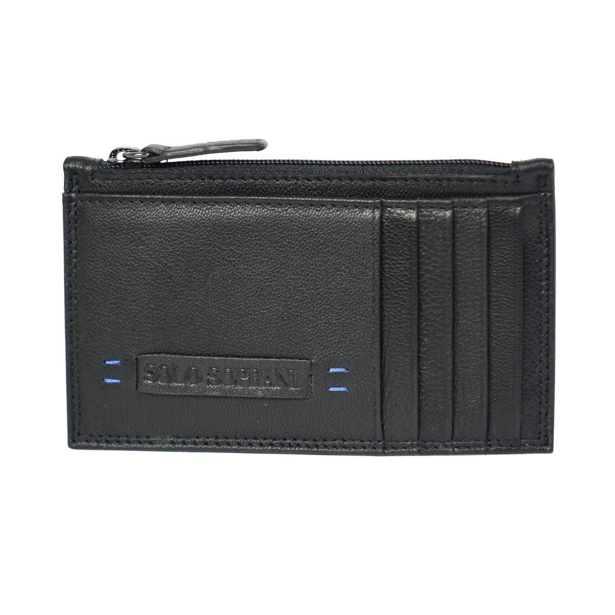 Portadocumenti uomo in pelle Solo Soprani