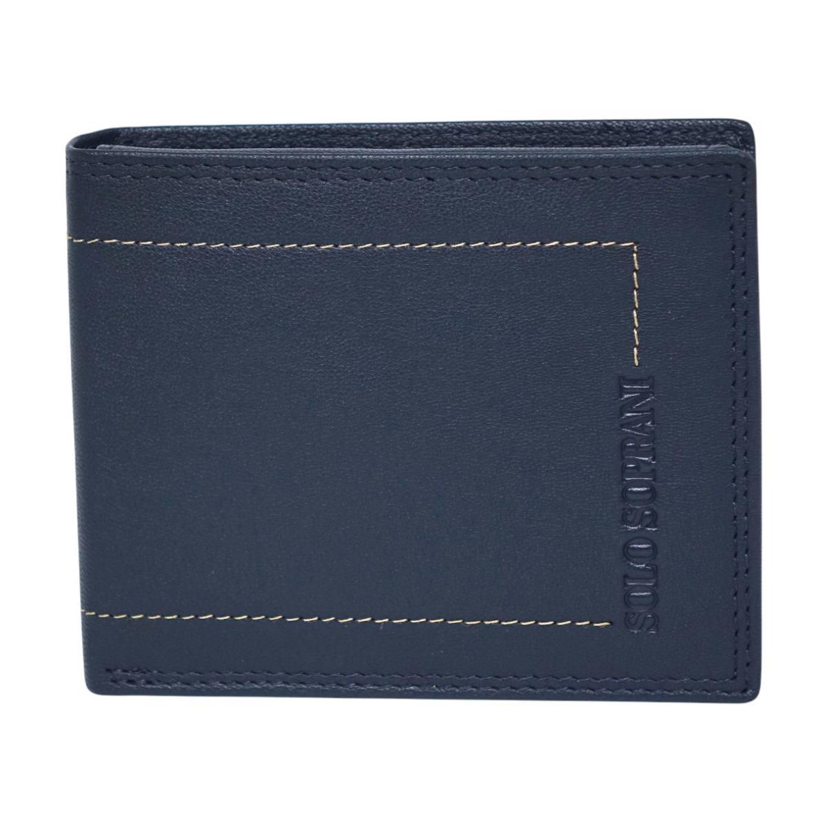 Portafogli uomo in pelle Solo Soprani