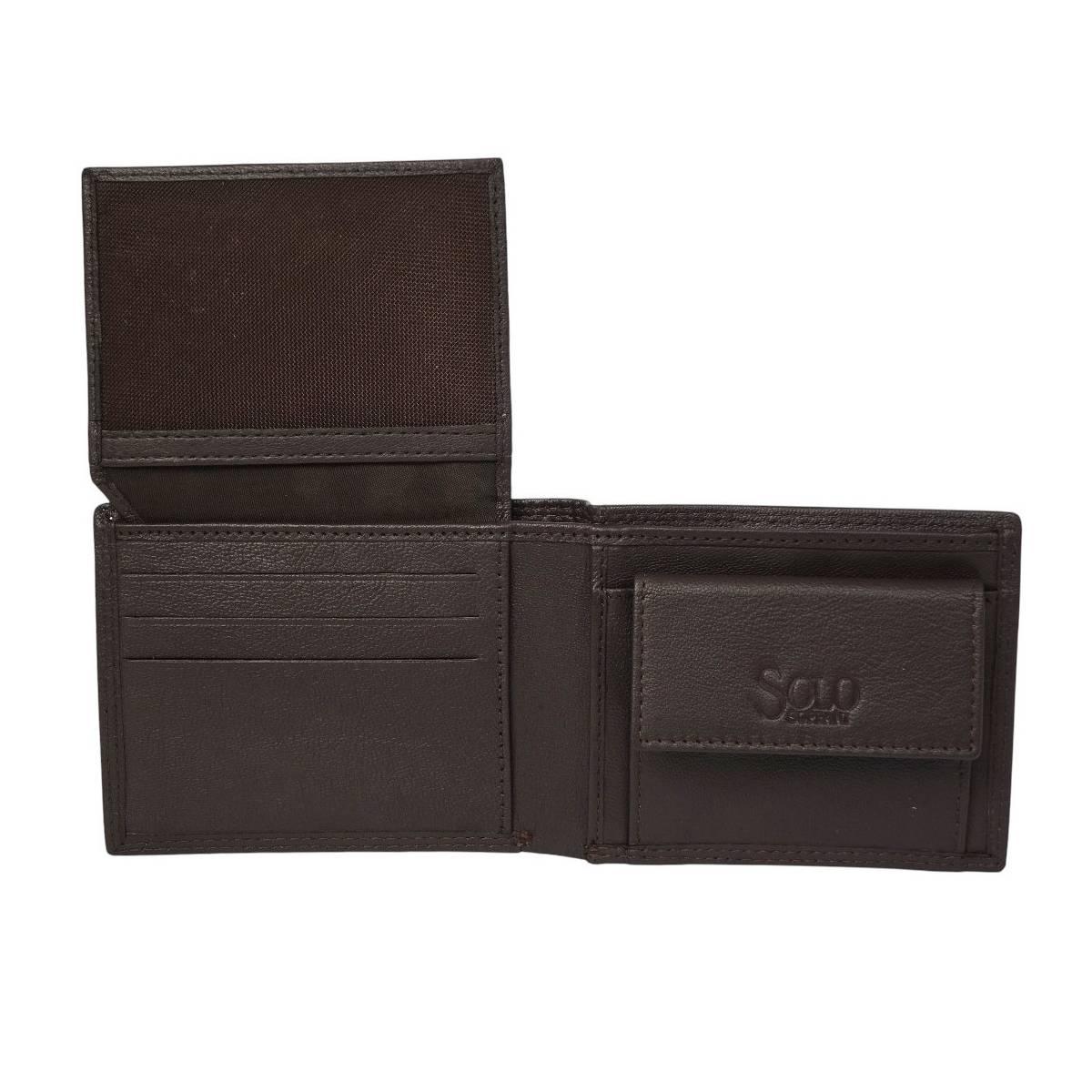 Portafogli uomo in pelle Solo Soprani