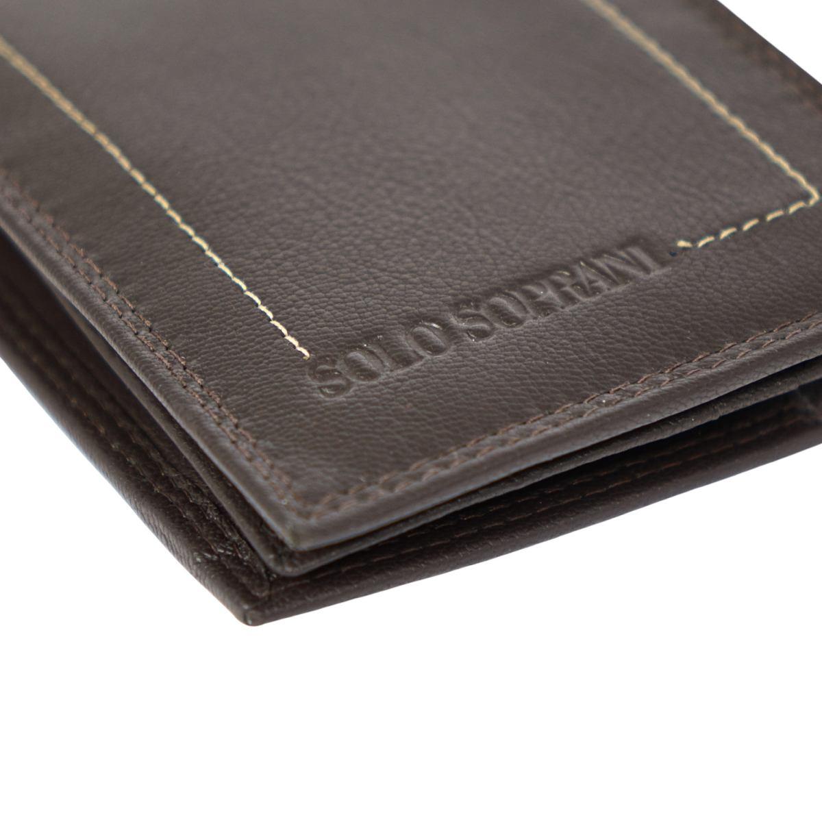 Portafogli uomo in pelle Solo Soprani