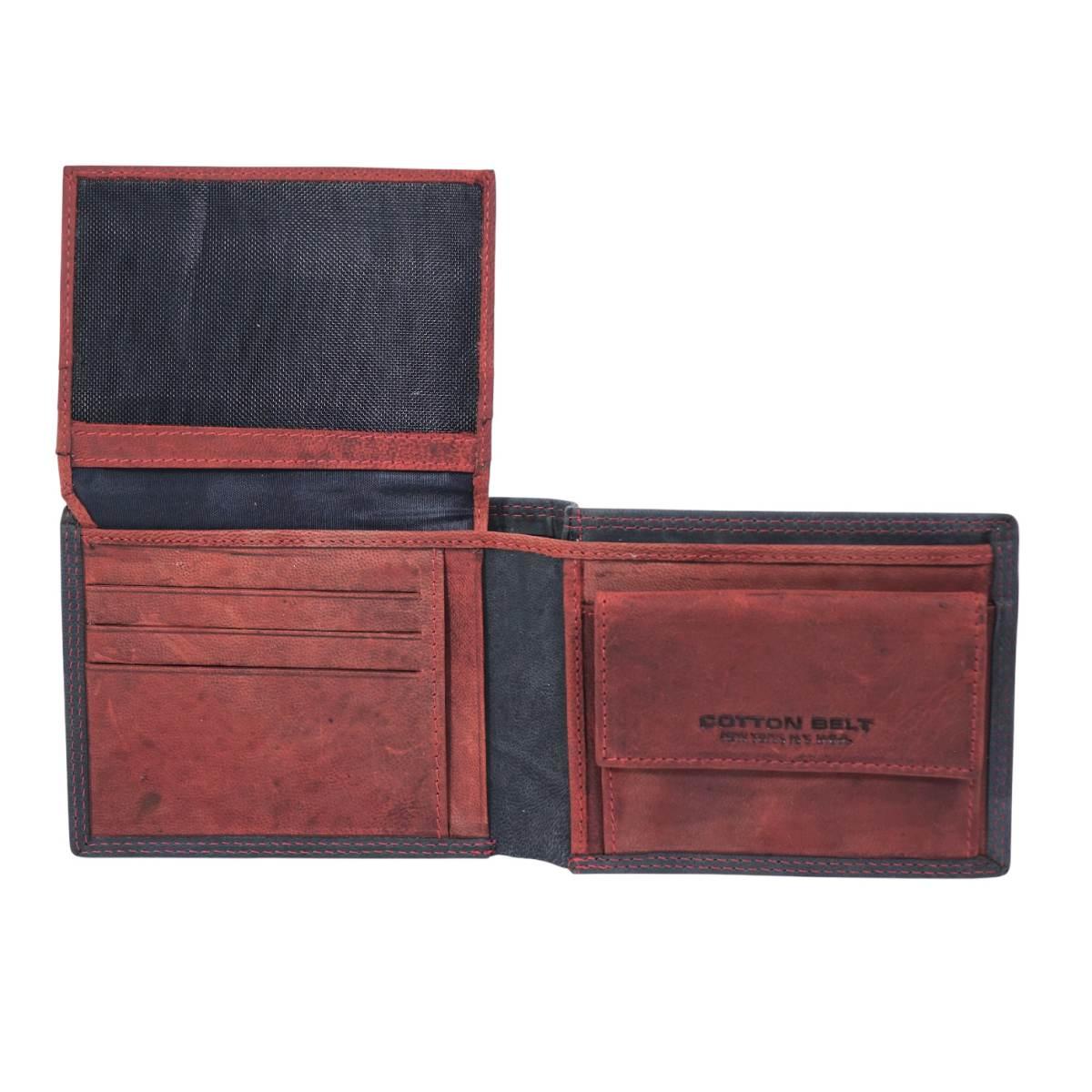 Portafogli uomo in pelle Cotton Belt