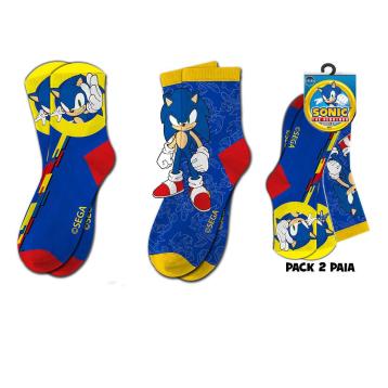 Calzini bimbo medi 2 paia Sonic