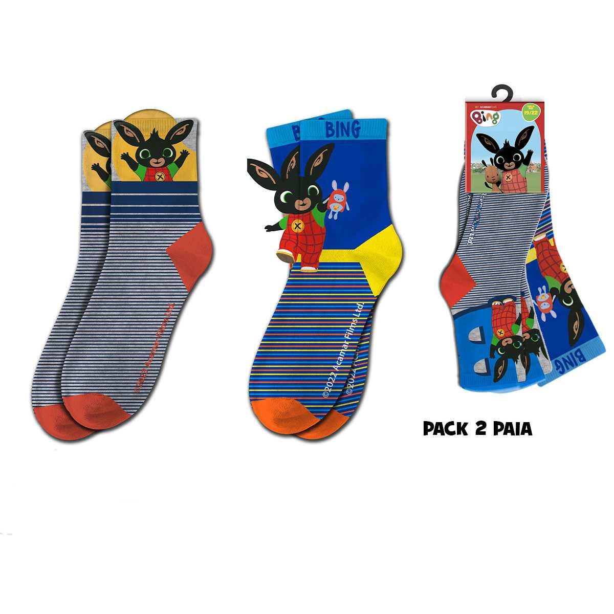 Calzini medi 2 paia Bing