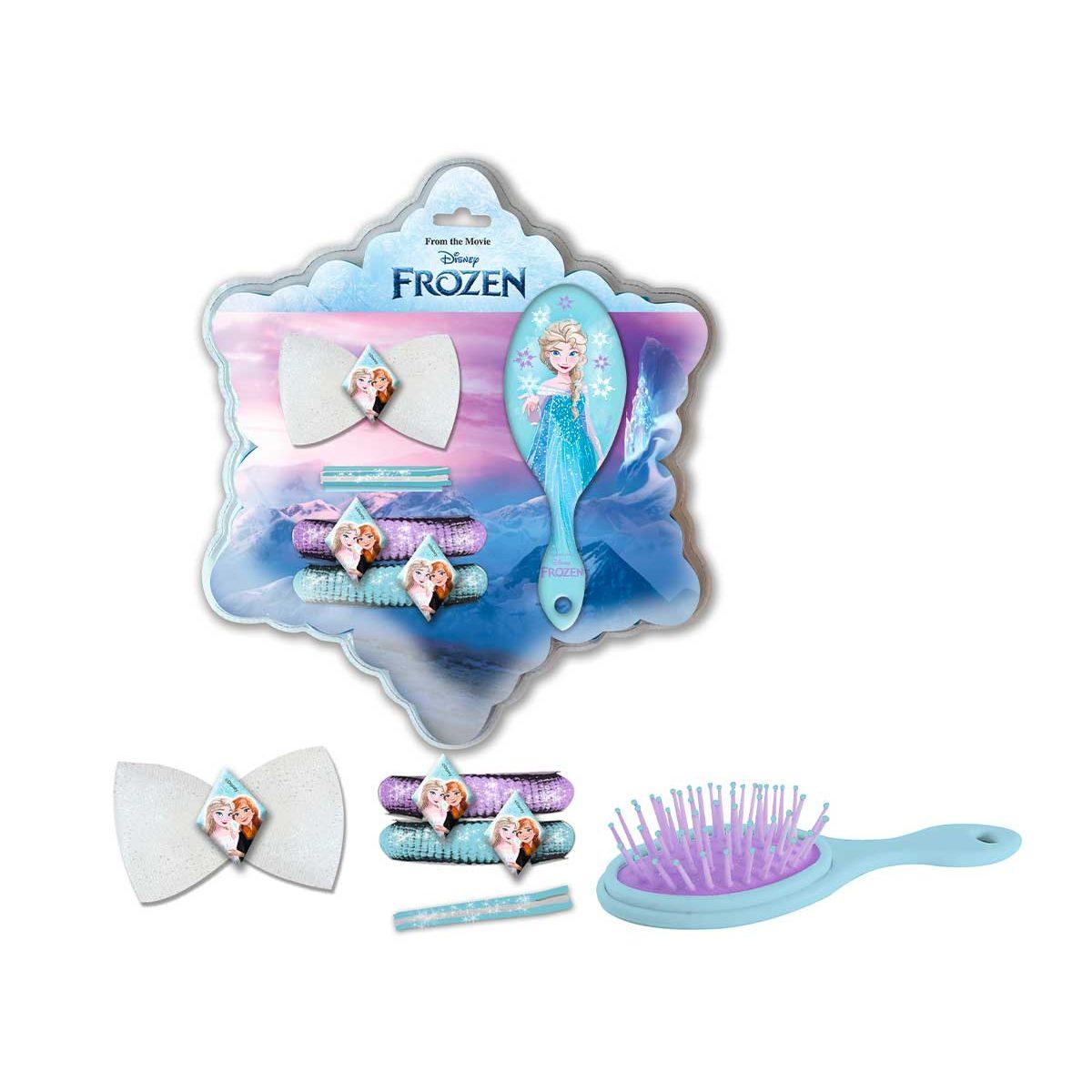 Set bimba accessori per capelli e spazzola Frozen II