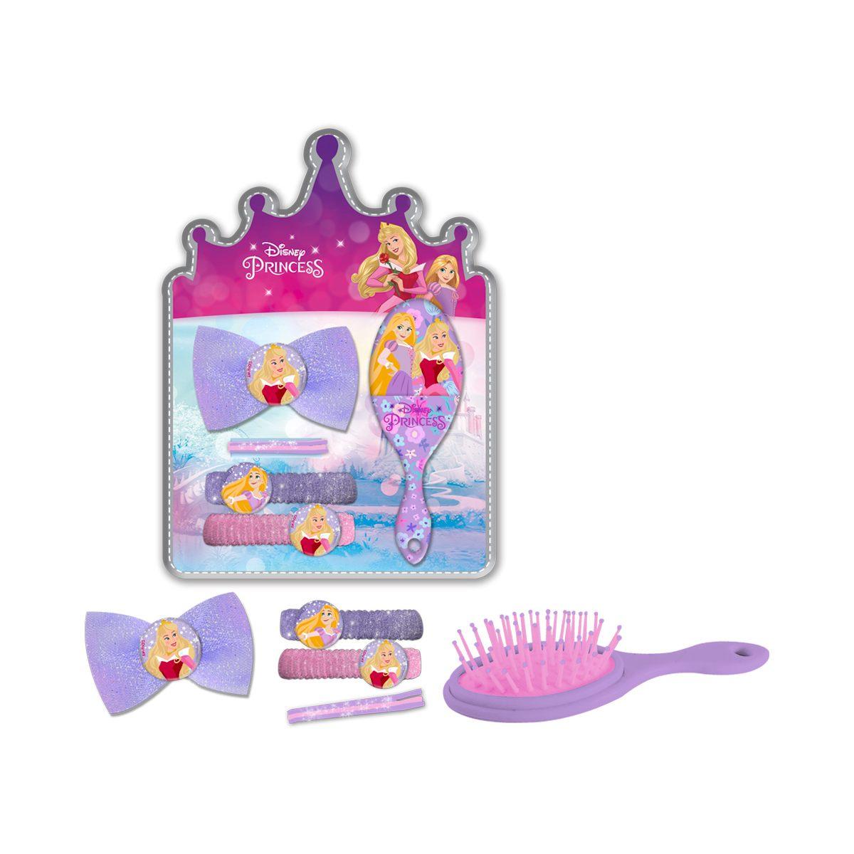 Set bimba accessori per capelli e spazzola Princess