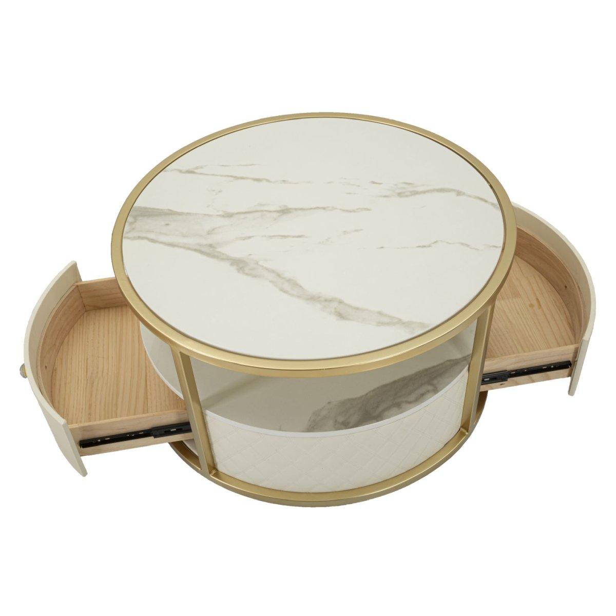 Tavolino da caff sharon cm Ø 75x40