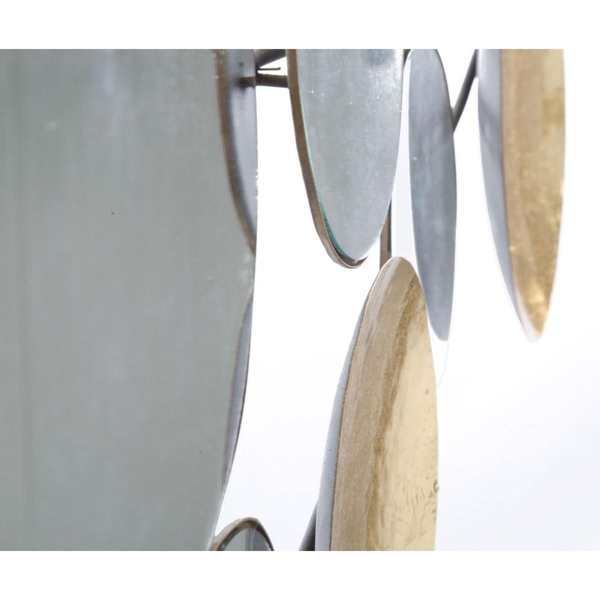 Pannello gold mirror glam cm 118x2,5x60