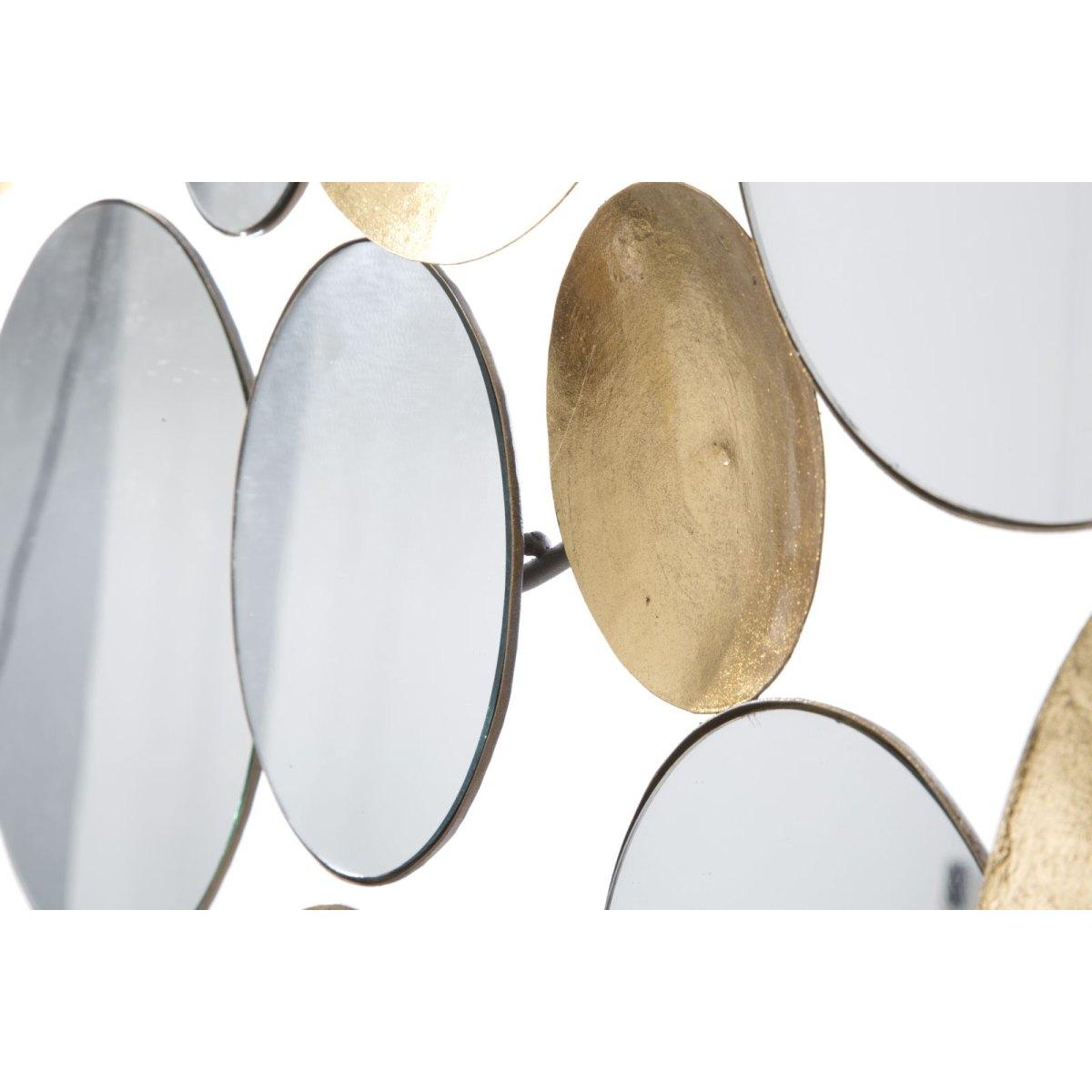Pannello gold mirror glam cm 118x2,5x60