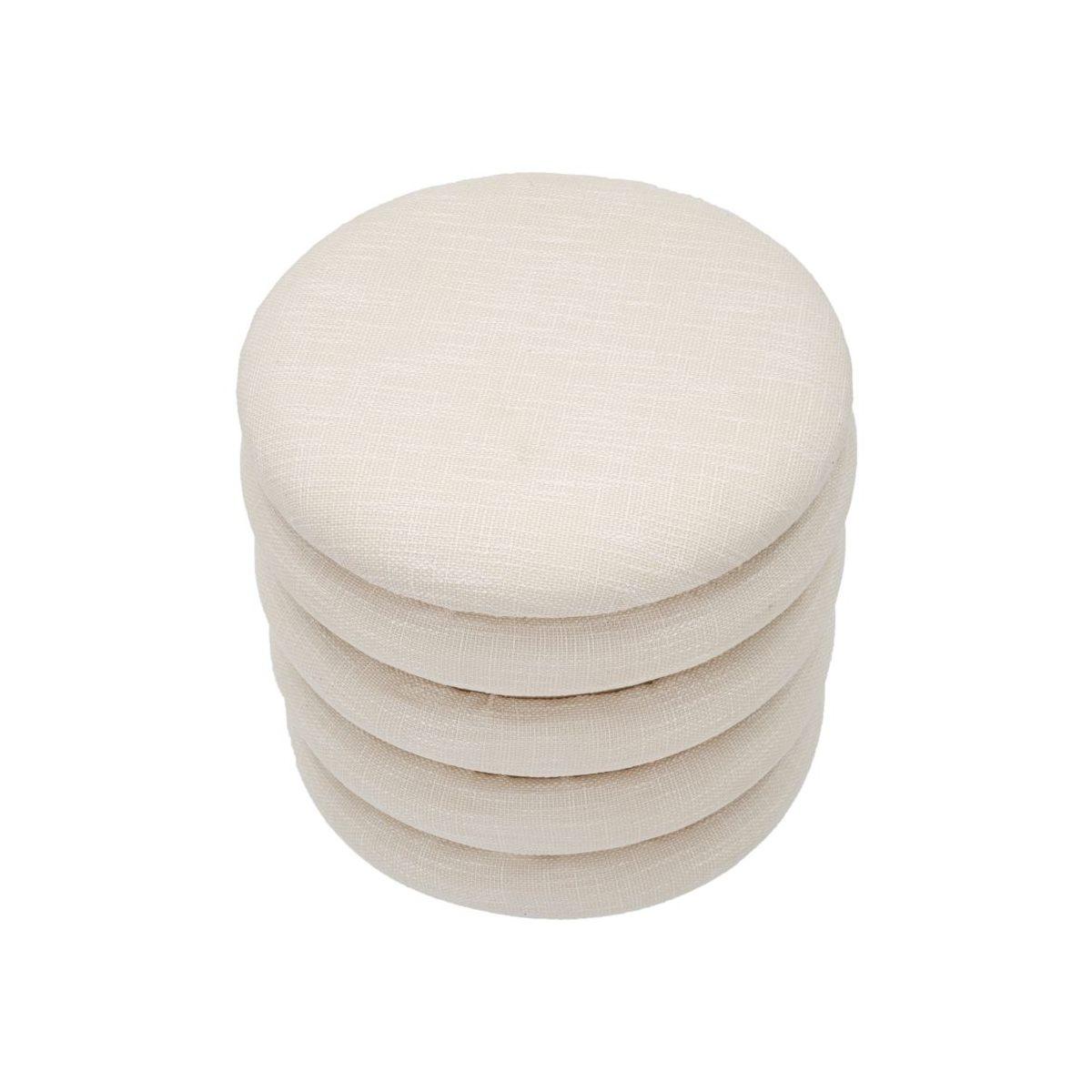 Puff damasco line cm Ø 40x42