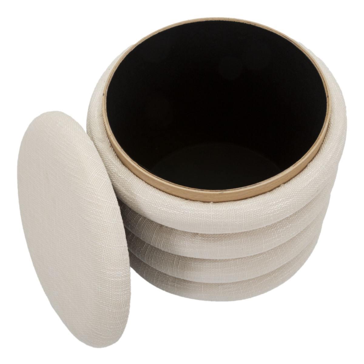 Puff damasco line cm Ø 40x42