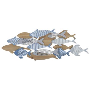 Pannello da muro fish sea cm 91x3x33,5