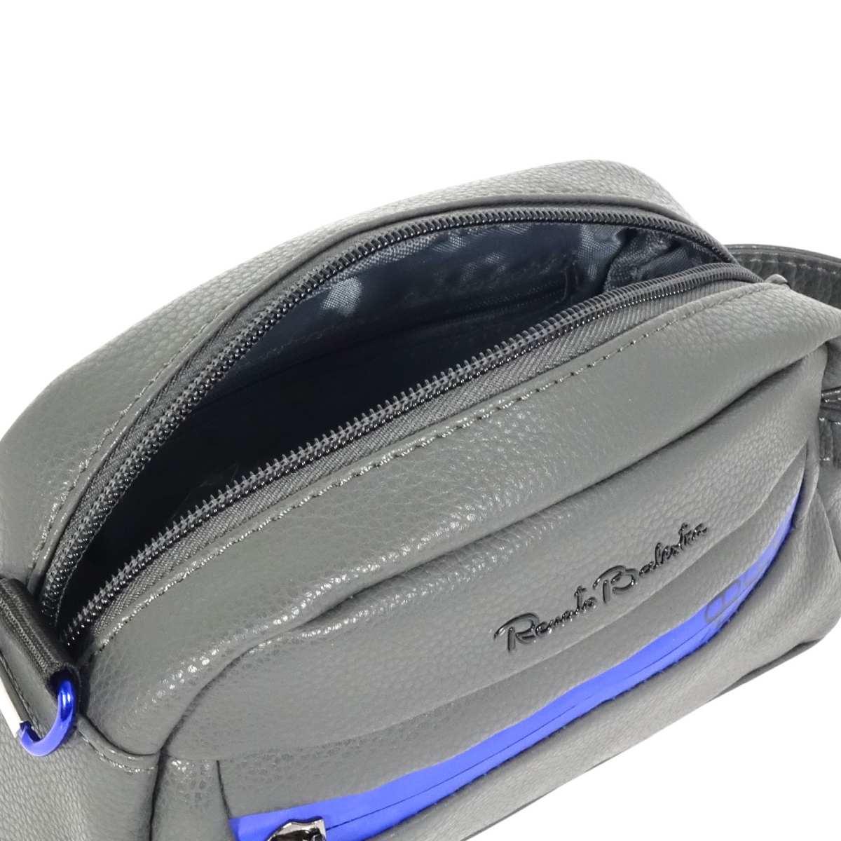 Set uomo 4 pezzi zaino tracolle e beauty Renato Balestra