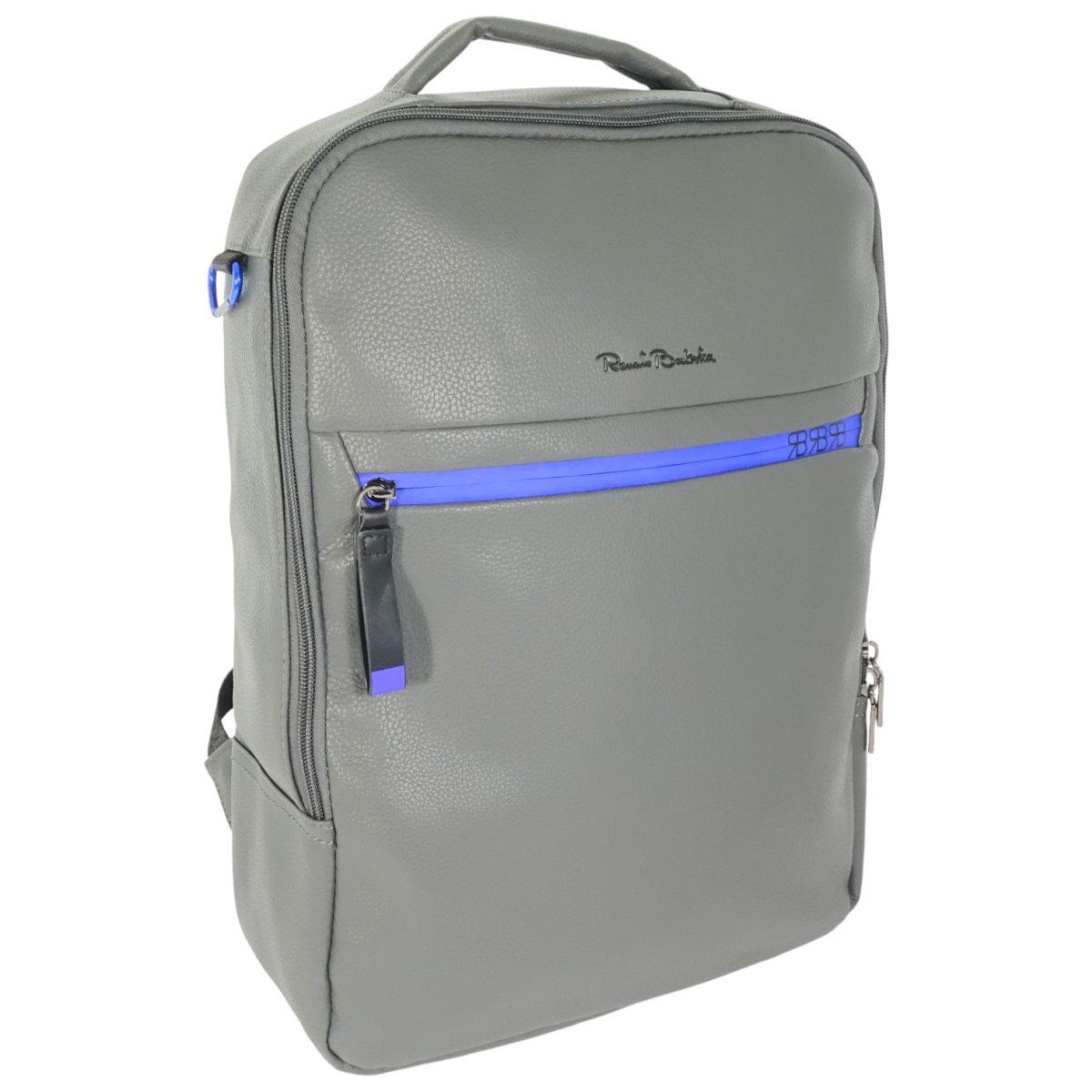 Set uomo 4 pezzi zaino tracolle e beauty Renato Balestra