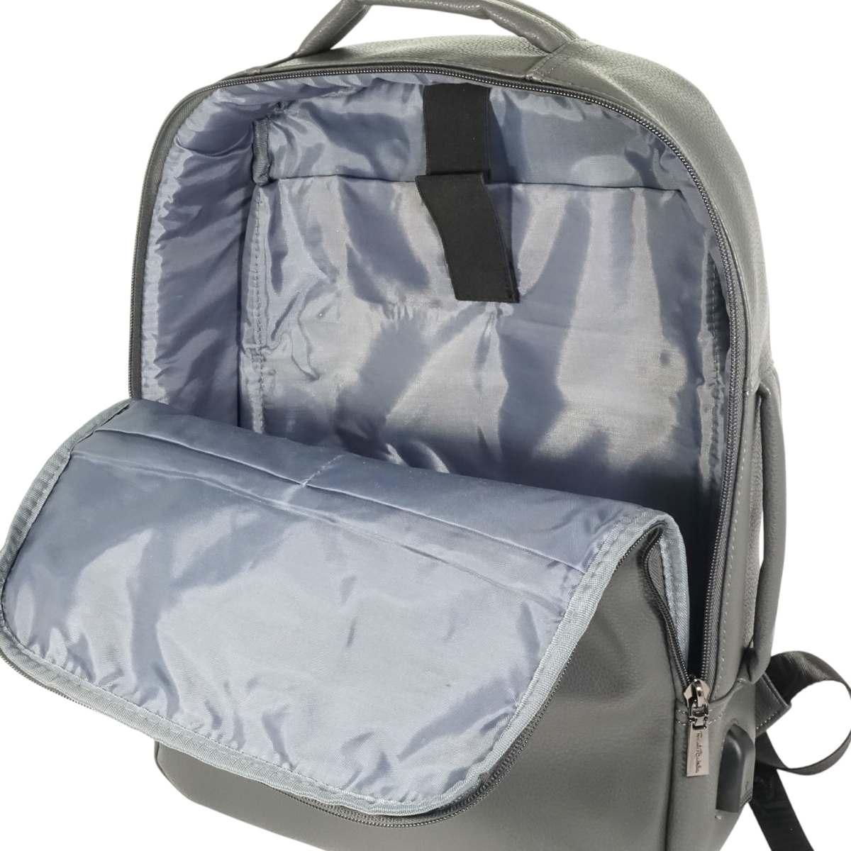 Set uomo 4 pezzi zaino tracolle e beauty Renato Balestra