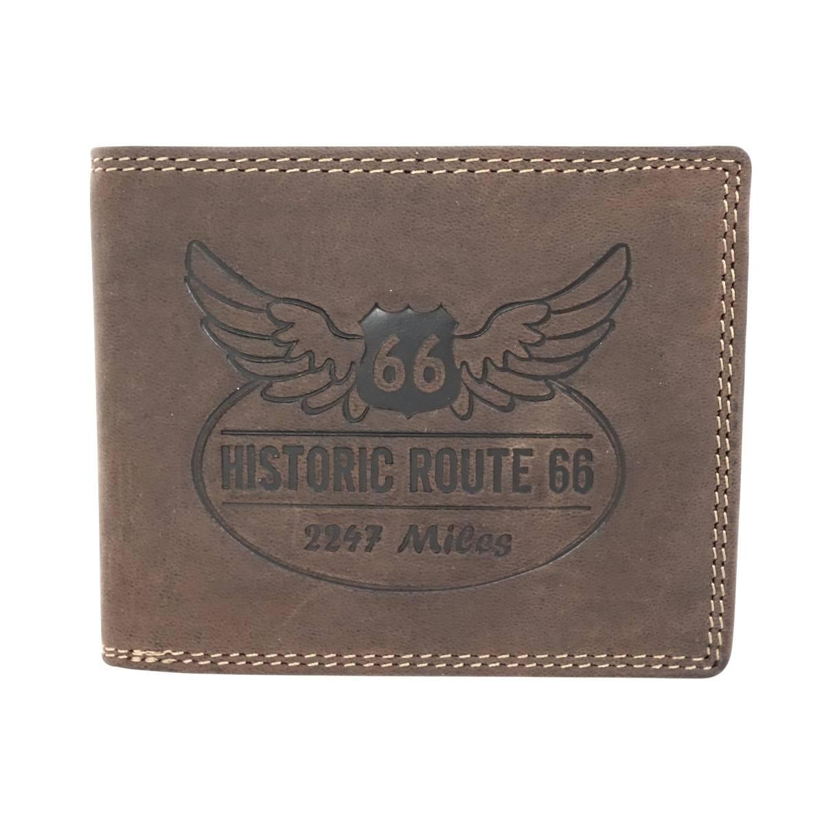 Parure uomo portafogli e cintura Route 66