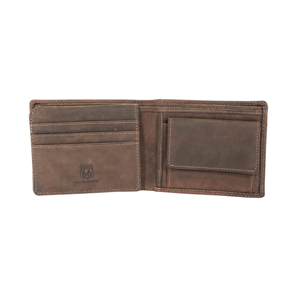 Parure uomo portafogli e cintura Route 66