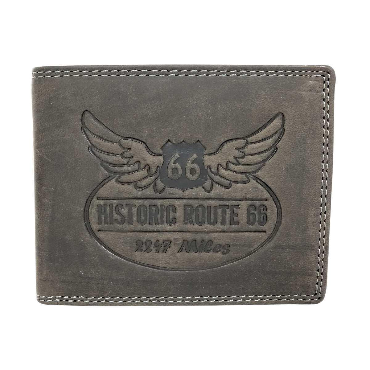 Parure uomo portafogli e cintura Route 66