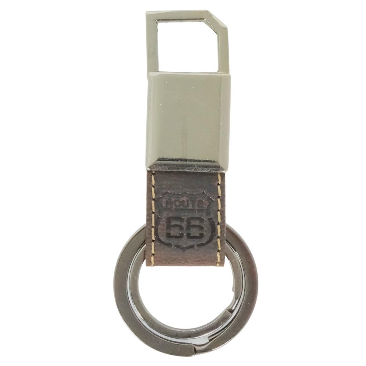 Portachiavi in pelle uomo assortito Route 66