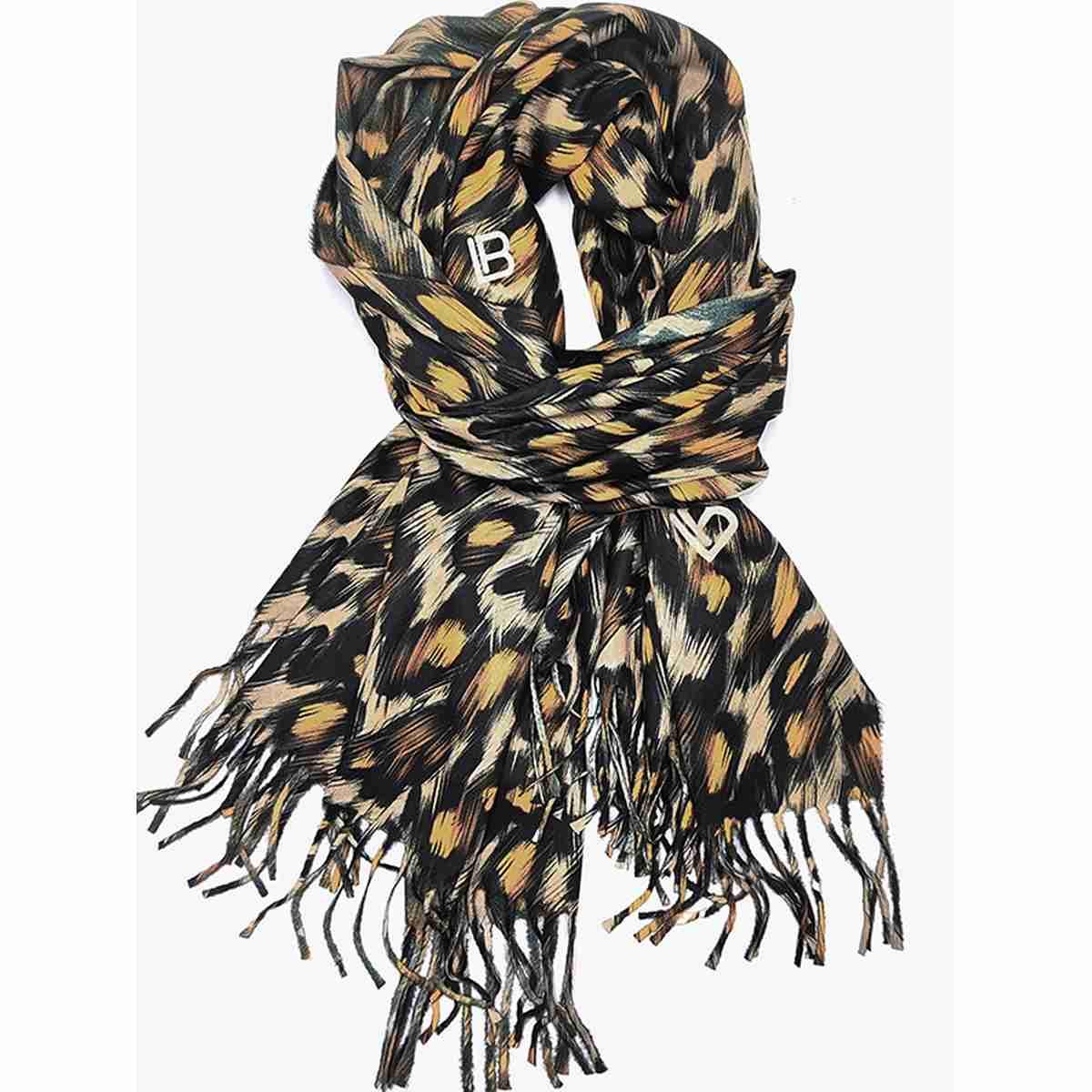 Sciarpa donna in poliestere fantasia riccioli Laura Biagiotti