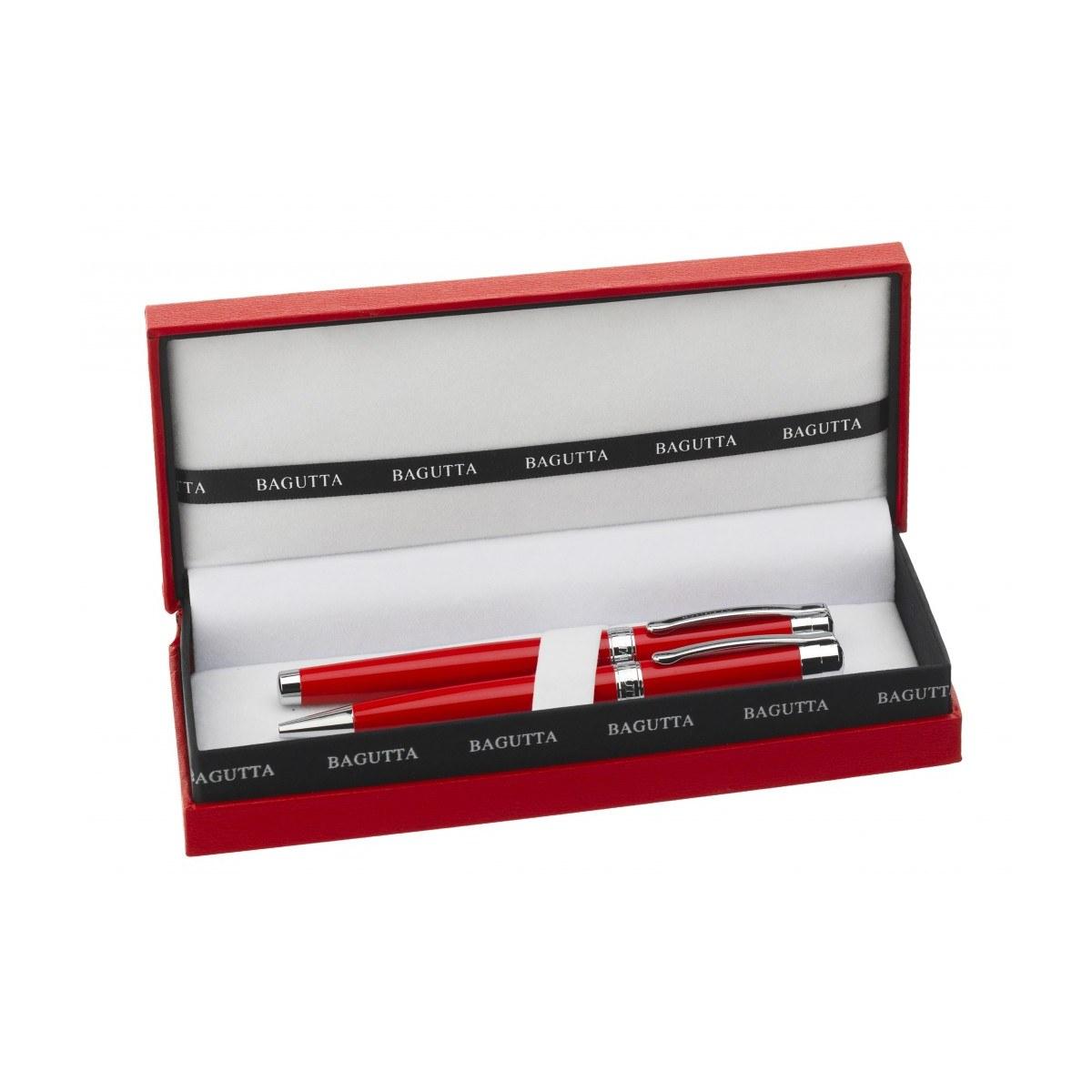 Penna roller rossa Bagutta