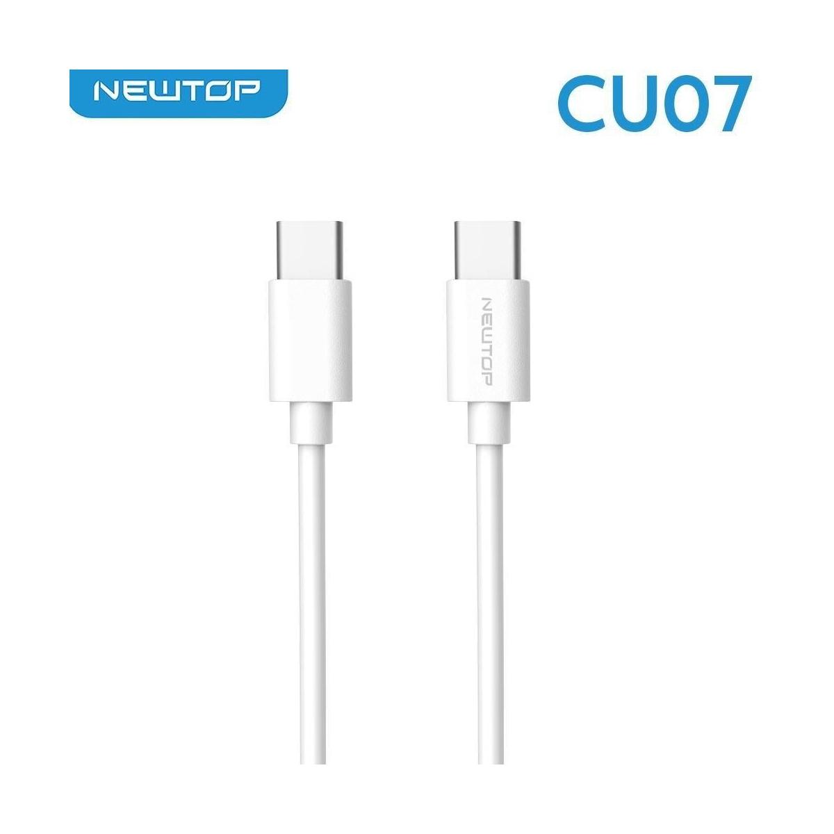 Newtop CU07 Type-c Simply Type-c 200cm 60W bianco