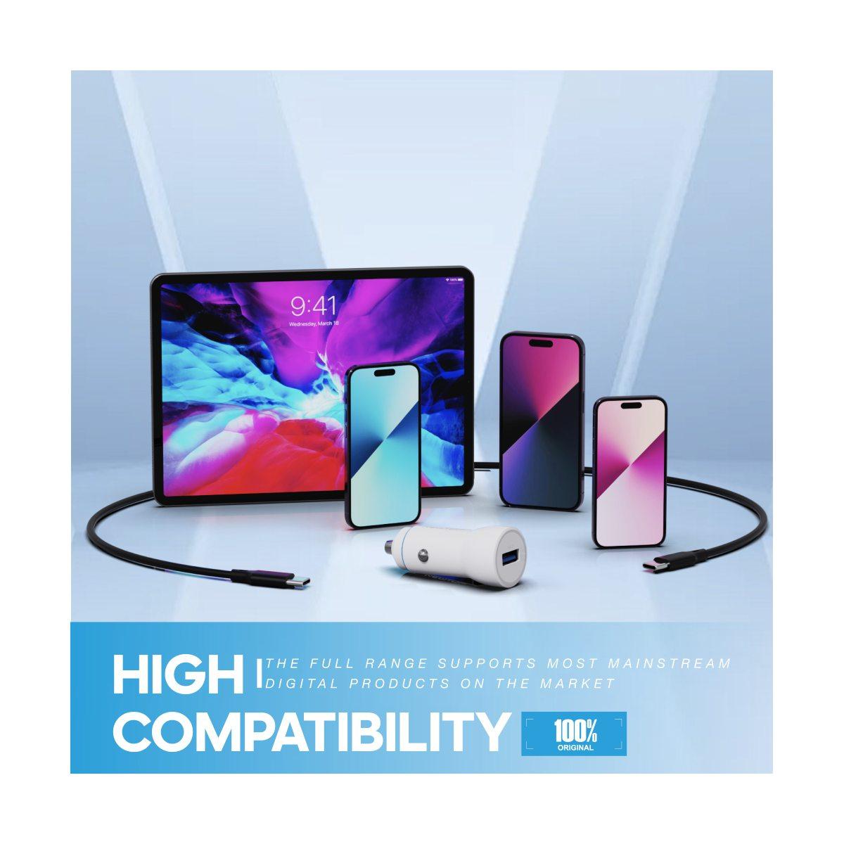 Newtop CC15 Caricatore da auto 1 USB 2.4 A