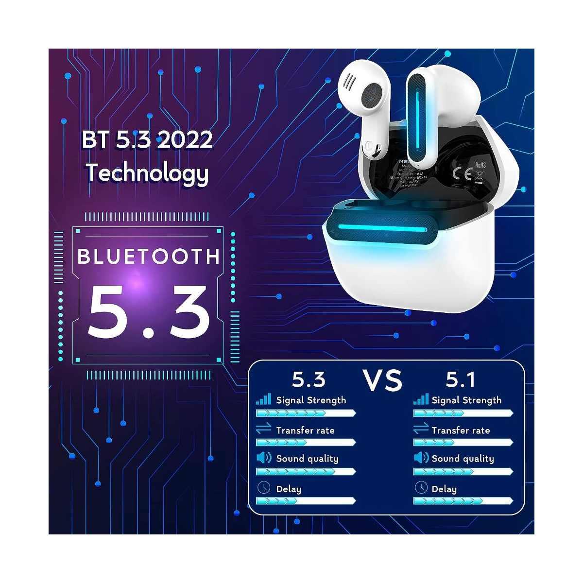 Newtop AB21 auricolari wireless