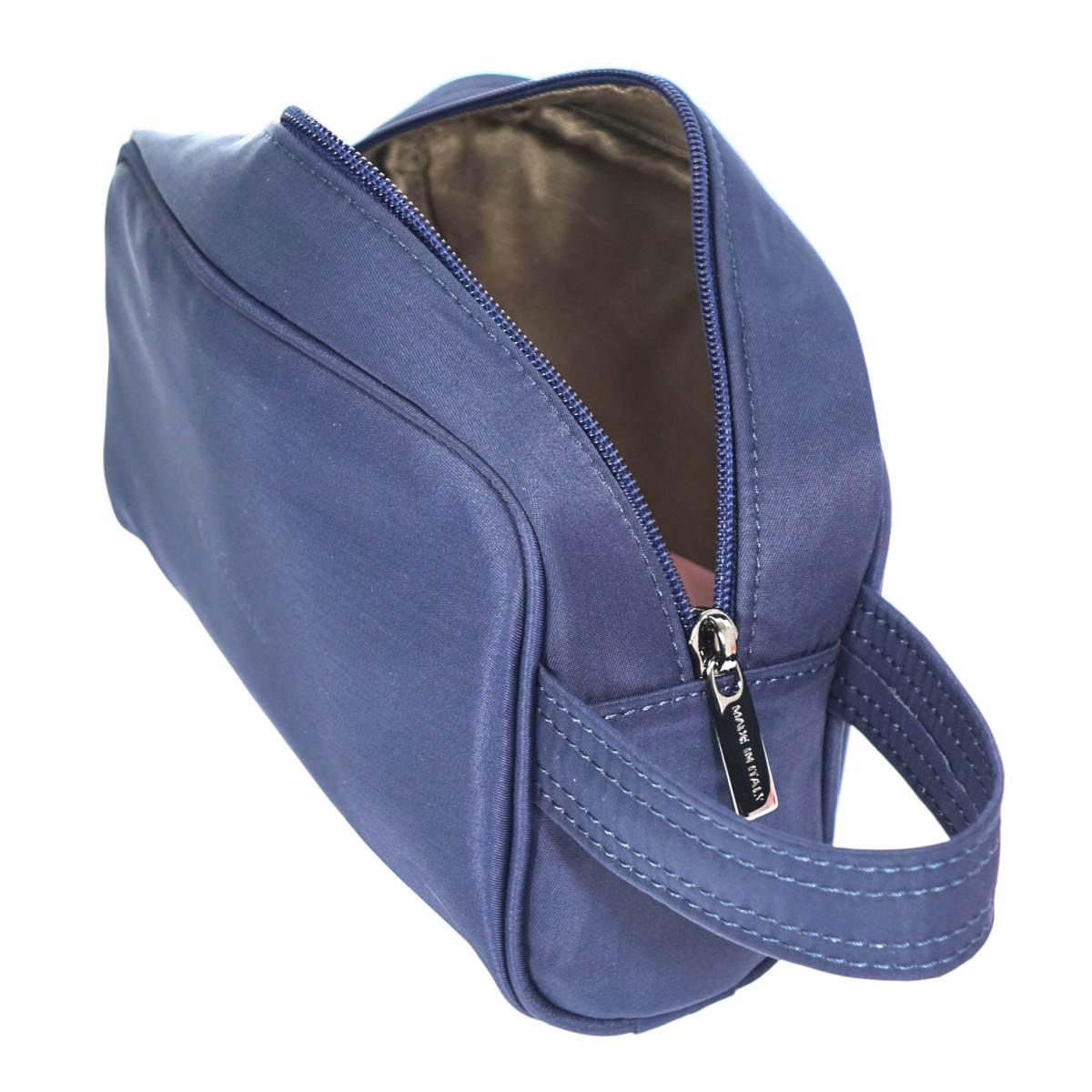 Pouchette con manico uomo in tessuto tecnico Capoverde Made in Italy