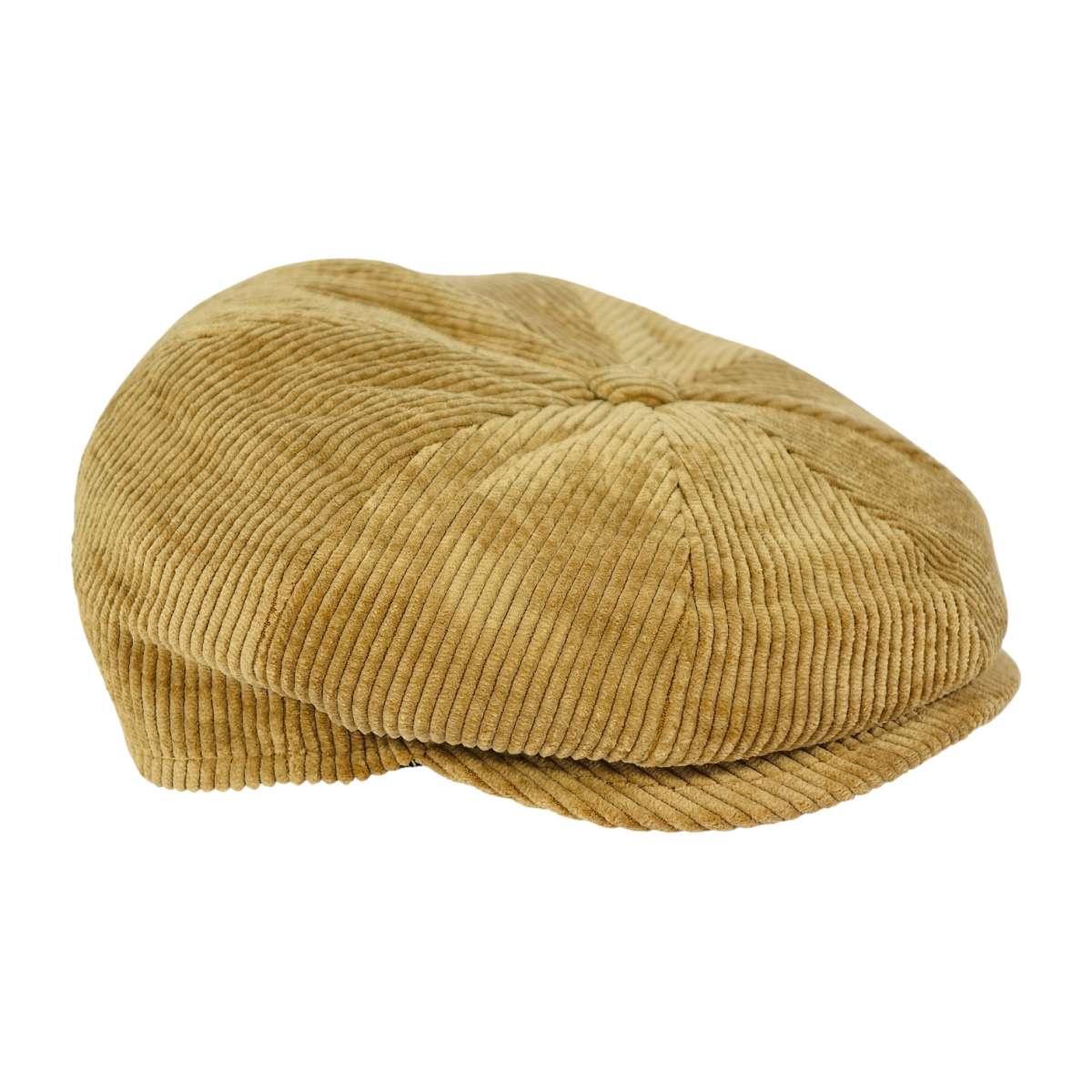 Coppola irlandese uomo in vellutino a coste Made in Italy