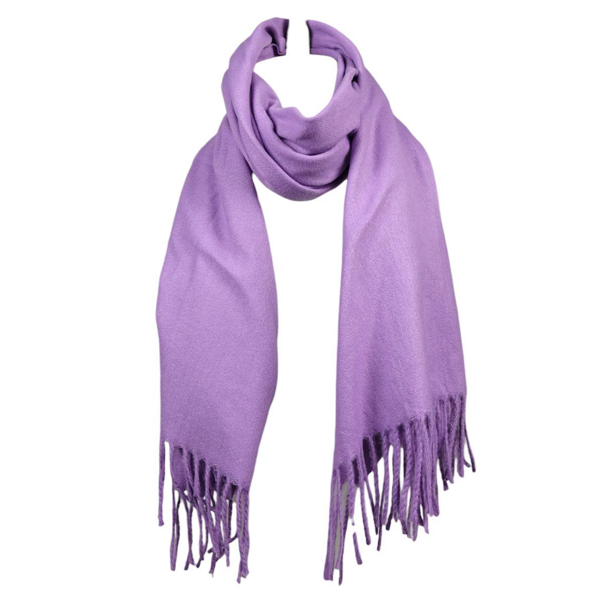 Sciarpa donna tinta unita in poliestere Verve