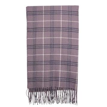 Sciarpa donna a quadri in poliestere Verve