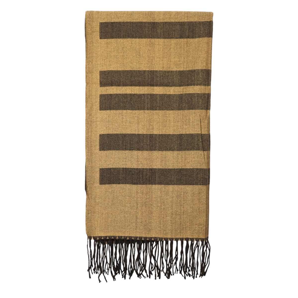 Sciarpa donna a strisce in poliestere Verve