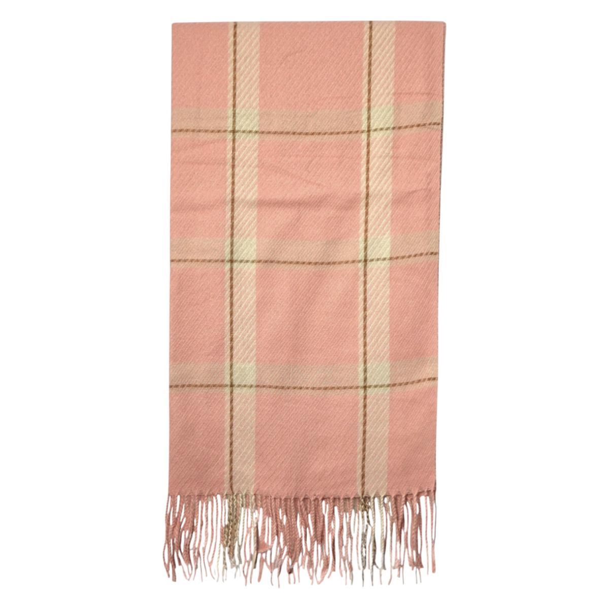 Sciarpa donna fantasia scozzese in poliestere Verve