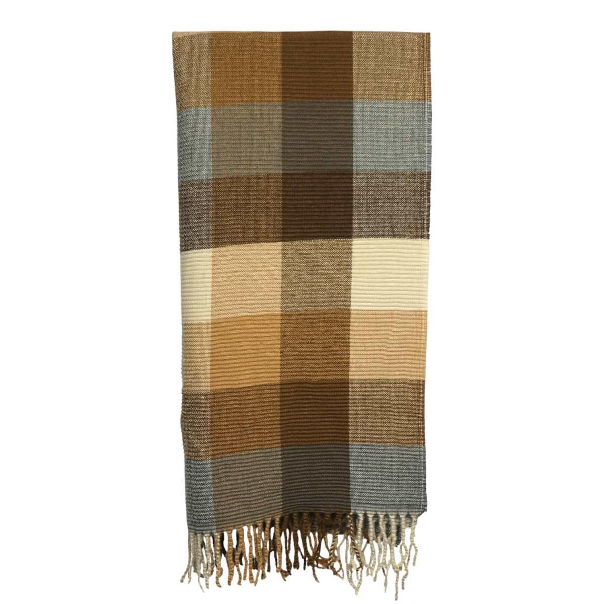 Sciarpa donna a quadri  in poliestere Verve