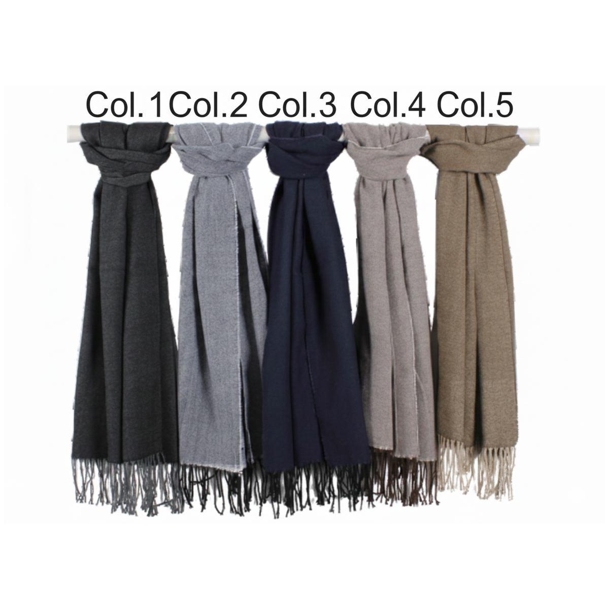 Sciarpa donna tinta unica in poliestere in confezione regalo Coveri Collection