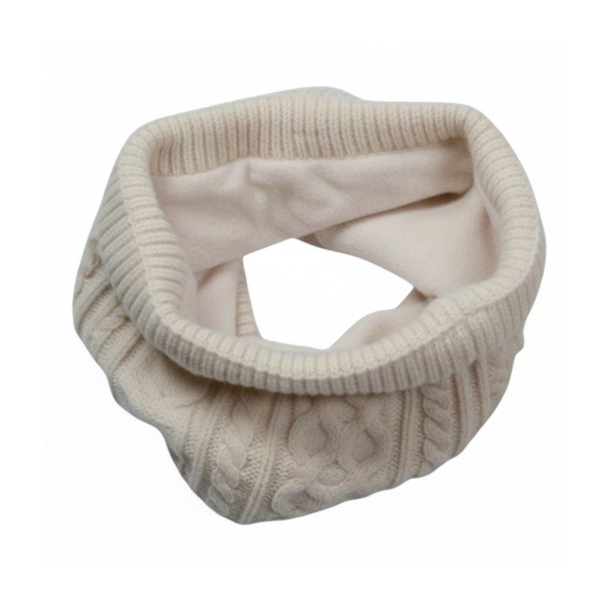 Scaldacollo in poliestere motivo intreccio Coveri Collection